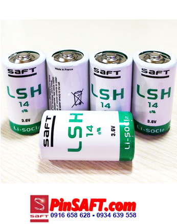 Saft LSH14, Pin Saft LSH14 lithium 3.6v C 5800mAh _Made in France